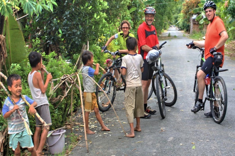 Cycle Trip Mekong Delta from Ho Chi Minh City 6 Day